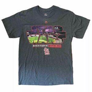 STL Cardinals MLB - STAR WARS JULY 29, 2015 (M) Tshirt Busch Stadium